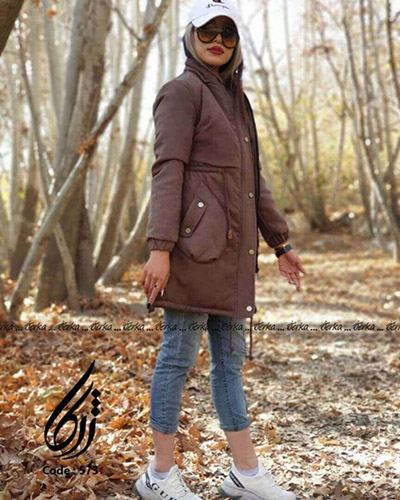 کاپشن دخترانه سویت طرح جیب اشکی 2021